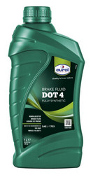 Eurol Тормозная жидкость Brakefluid DOT 4, 1 л | Артикул E8014001L