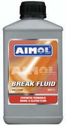 Aimol Синтетическая тормозная жидкость Brake Fluid DOT-4 0,5л | Артикул 19611