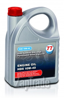 Купить моторное масло 77lubricants Engine Oil HDX 10W-40 Полусинтетическое | Артикул 4255-20