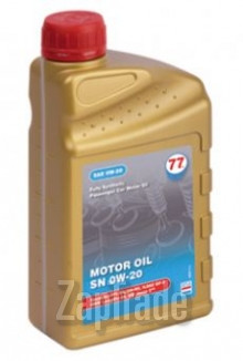 Купить моторное масло 77lubricants Motor Oil SN 0W-20,  в интернет-магазине в Нижневартовске